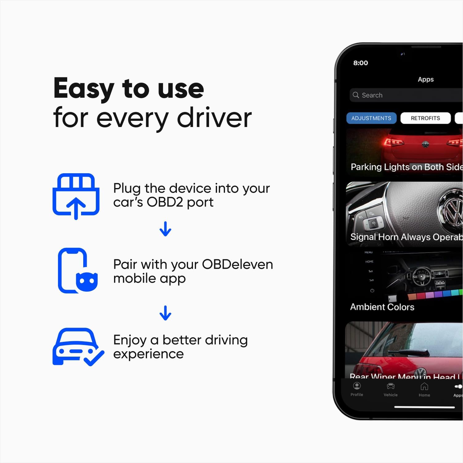 Amazon.co.jp: OBDeleven 2 PRO OBD2故障診断機・エラースキャナー